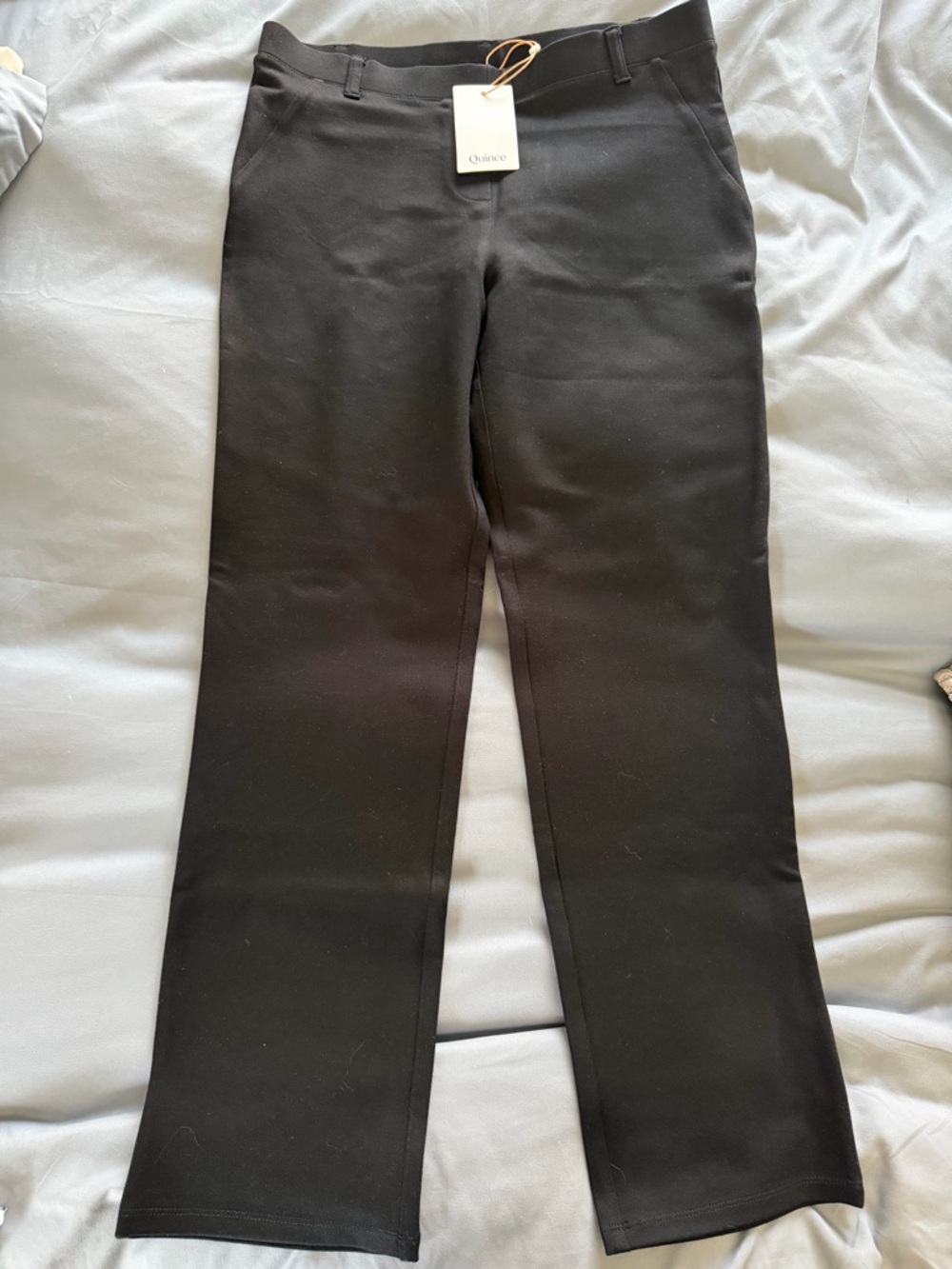 Quince Women’s Black Dress Pants - Straight Leg